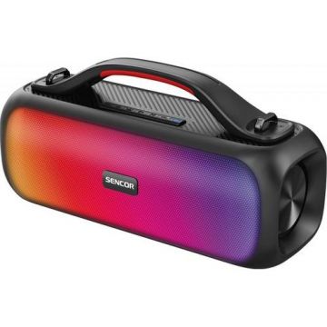 Boxa portabila Sencor SSS 3100, 60 W, LED, TWS, Bluetooth, FM, USB, IPX5 (Negru)