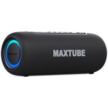 Boxa Portabila Tracer Maxtube TWS, Bluetooth 5.3, LED, 20W, IPX6 (Negru)