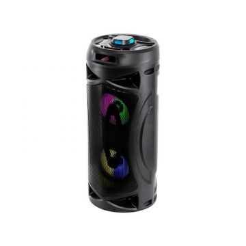 Boxa portabila Tracer Tower TRAGLO46925, 16 W, Bluetooth, TWS, LED (Negru)