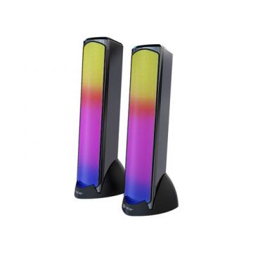 Boxe PC Tracer Orlando 2.0 Sigma, 10 W, USB, Bluetooth, RGB (Negru)