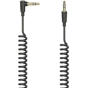 Cablu audio Hama 1x Jack 3.5 mm Male - 1x Jack 3.5 mm Male, 1.5 m, Negru