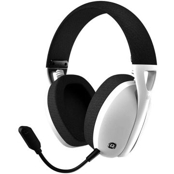 Canyon Casti gaming wireless Canyon EGO GH-13, conexiune dongle 2.4Ghz, bluetooth 5.2, conexiune cu fir Type-C, Alb