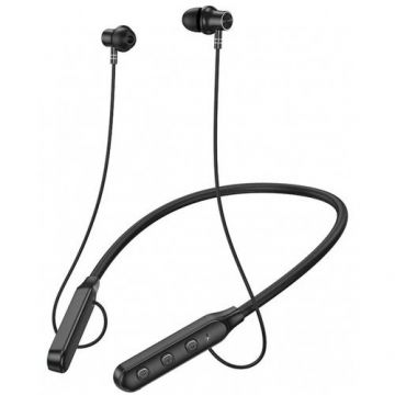 Casti Alergare HOCO ES74, Bluetooth A2DP, Microfon (Negru)
