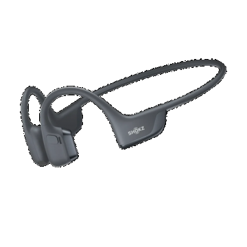 Casti alergare wireless Shokz OpenRun Pro 2, Bluetooth, Conductie osoasa, Autonomie 12 ore, IP55 (Negru)