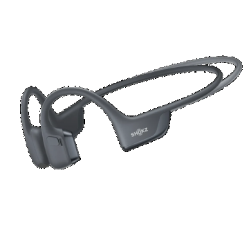 Casti alergare wireless Shokz OpenRun Pro 2 Mini, Bluetooth, Conductie osoasa, Autonomie 12 ore, IP55 (Negru)