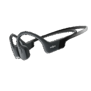 Casti audio alergare wireless Shokz OpenRun Mini, USB-C (Negru)