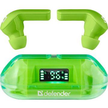 Casti Bluetooth Twins 916 Verde