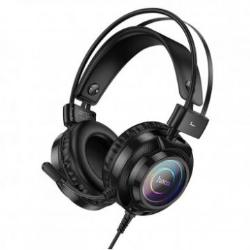 Casti Casti 3.5mm  W110 RGB Negru