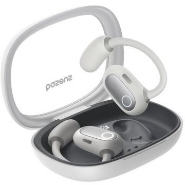Casti Eli Fit Open- Ear Headset Wireless Connectivity/Music USB Type-C Bluetooth Alb