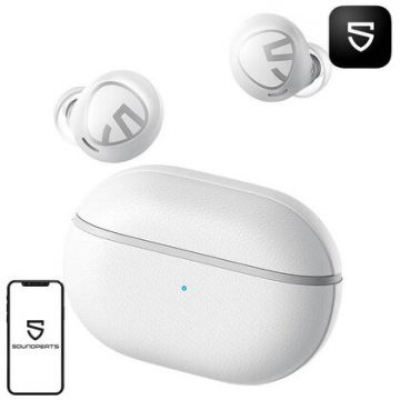 Casti Free2 Classic Bluetooth 5.1 IPX5 Alb