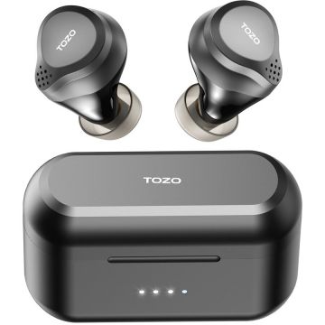 Casti NC7 PRO True Wireless Stereo (TWS) In-Ear USB Type-C Bluetooth Headset Negru