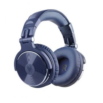 Casti OneOdio cu fir detasabil, tip over ear, utilizare profesionala, DJ, conectare prin Jack 3.5 mm, Jack 6.35 mm, Difuzor 50 mm (Albastru) Casti OneOdio cu fir detasabil, tip over ear, utilizare profesionala, DJ, conectare prin Jack 3.5 mm, Jack 6.35 mm, Difuzor 50 mm (Albastru)
