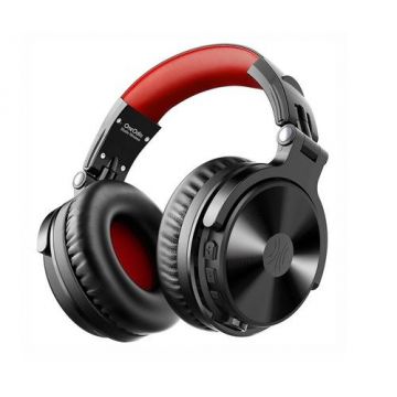 Casti PC OneOdio Pro-M Wireless, cu fir detasabil, tip over ear, utilizare multimedia, conectare prin Bluetooth 5.0, Jack 3.5 mm, Jack 6.35 mm, difuzor 50 mm, impedanta 32 Ohm (Negru)