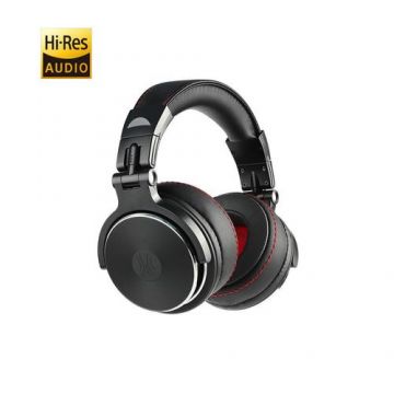 Casti profesionale DJ OneOdio Pro 50 cu fir detasabil, conectare prin Jack 3.5 mm, Jack 6.35 mm, Difuzor 50 mm, impedanta 32 Ohm (Negru)