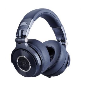 Casti Profesionale OneOdio Monitor-60 cu fir detasabil, tip over ear, utilizare profesionala, multimedia, conectare prin Jack 3.5 mm, difuzor 50 mm, impedanta 38 Ohm (Albastru)