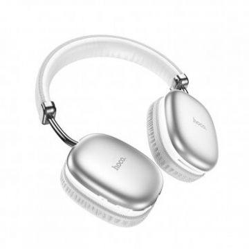 Casti Telefon Handsfree Bluetooth W35 A2DP Argintiu