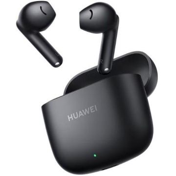 Casti True Wireless Huawei FreeBuds SE 2, Bluetooth, Waterproof IP54 (Negru)