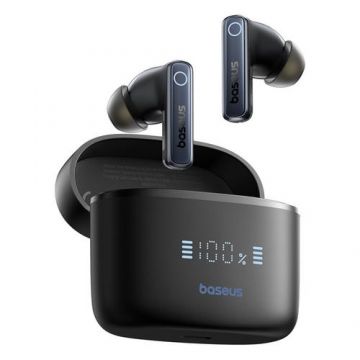 Casti True Wireless In-Ear Baseus Bowie 30, Bluetooth 5.3, Microfon (Negru)