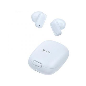 Casti True Wireless USAMS Seria ID, Bluetooth 5.3, HDP, Control tactil, Microfon (Albastru)