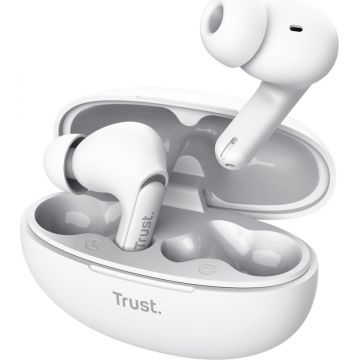 Casti Trust In-Ear, Yavi Bluetooth ENC earbuds White