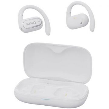 Casti Wireless G36S Bluetooth Reducerea Zgomotului Autonomie 60h Alb