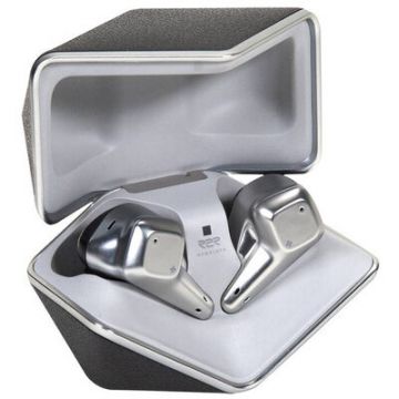 Casti Wireless Svanar Bluetooth 5.2 IPX5 Argintiu
