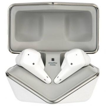 Casti Wireless Svanar Jr Bluetooth 5.2 Amplificator 45mW Alb