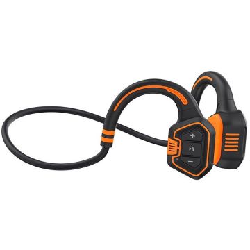 Evolveo Căști fără fir EVOLVEO BoneSwim MP3, 16GB, pentru pomeți, portocaliu
