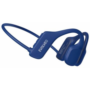Evolveo Evolveo BSL-MP3-8GB-BL, BoneSwim Lite MP3 8GB, căști fără fir pentru pomeți, Albastru