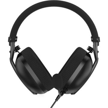 HATOR Casti cu fir Hator Hyperpunk 3, USB, material membrana PET, frecventa raspuns 10Hz-44kHz, impendanta 16Ω, Negru