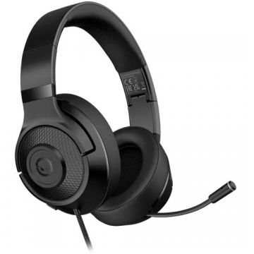LORGAR Casti gaming cu fir Lorgar Noah 101, LRG-GHS101B, over-ear, Negru