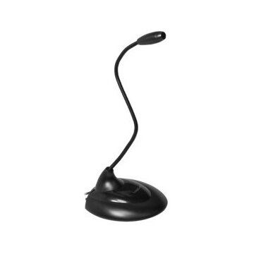 Microfon Suport Tip Picior Conector Jack 3.5Mm Negru