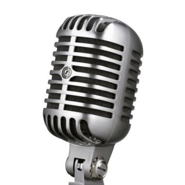 Microfon Vocal Retro Shure 55SH Series II, Dinamic, Cardiod, XLR 3 (Argintiu) Microfon Vocal Retro Shure 55SH Series II, Dinamic, Cardiod, XLR 3 (Argintiu)