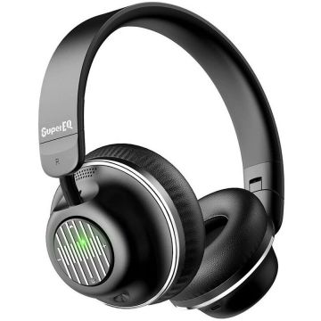 ONEODIO Casti hibride OneOdio S2 B, Bluetooth, anulare activa a zgomotului, Negru