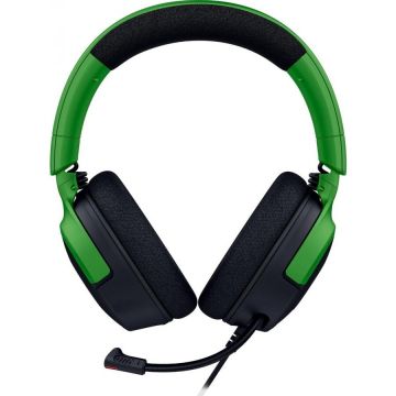 Razer Casti gaming Razer Kraken V4 X Minecraft Edition, frecventa raspuns 20 Hz – 28 kHz, frecventa microfon 100 Hz–10 kHz, Negru-Verde