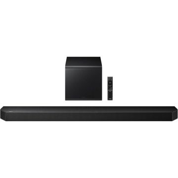 Samsung Sistem Soundbar Samsung HW‑Q800F/EN, Q800F, 5 canale frontale, subwoofer wireless și 2 difuzoare up‑firing pentru Dolby Atmos și DTS:X True, Negru