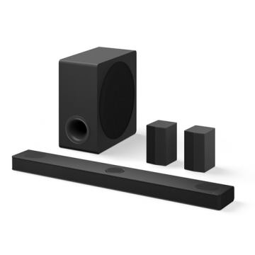 Soundbar LG S80TR, 5.1.3, 580W, Dolby Atmos, Subwoofer Wireless, HDMI, HDR10, Wi-Fi (Negru)