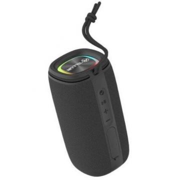 Tellur Boxa portabila Tellur Eclipse 12 W, Bluetooth 5.3, Rezistenta la apa IPX6, Negru