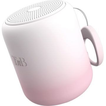 TnB Boxa portabila COLOR, 3W RMS, Bluetooth 5.0, TWS, IPX4, 1200 mAh Pink