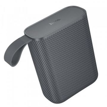 Boxa Portabila HOCO HC34, Bluetooth, FM, 5W, TWS, Card TF, Waterproof (Gri)