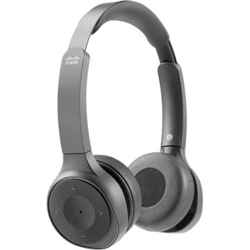 Casti 730 Wireless Dual On-ear Headset USB-A Bundle Carbon Negru