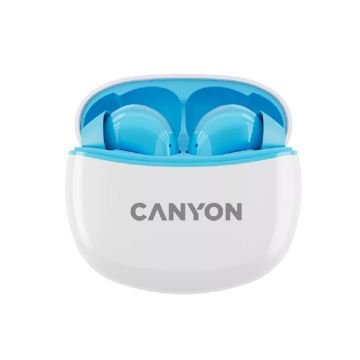 Casti Canyon In-Ear, TWS5, Wireless Stereo, Blue