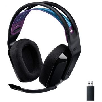 Casti G535 Gaming Lightspeed Wireless Negru