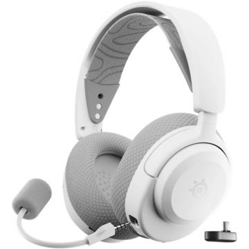 Casti Gaming SteelSeries Arctis Nova 3X Wireless White Xbox