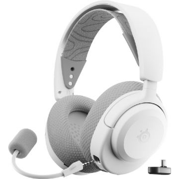Casti Gaming SteelSeries Arctis Nova 3X Wireless White
