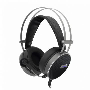 Casti Gaming White Shark GH-2043 COYOTE Black