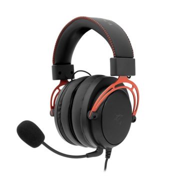 Casti Gaming White Shark GH-2341 GORILLA Black/Red