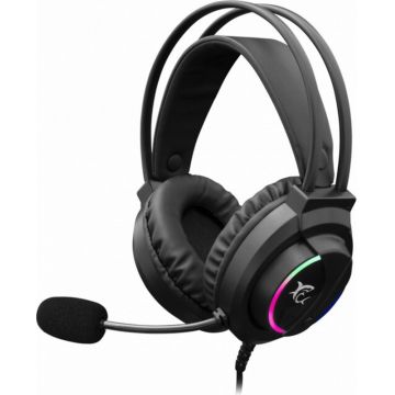 Casti Gaming White Shark WOLF Black