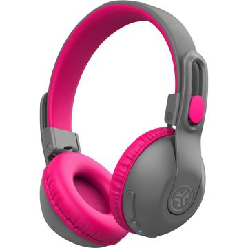 Casti JBuddies Studio 2 Copii Wireless Roz/Gri