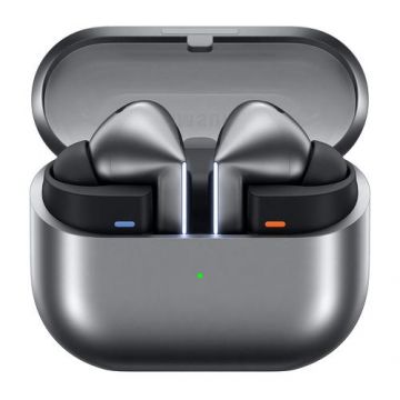 Casti True Wireless Samsung Galaxy Buds 3 Pro, Bluetooth, In-ear, ANC, 360 Audio, Auracast, IP57 (Gri/Non-Eu)
